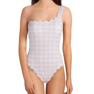 Daniel Cremieux One Shoulder One Piece Swimsuit SZ S NWT